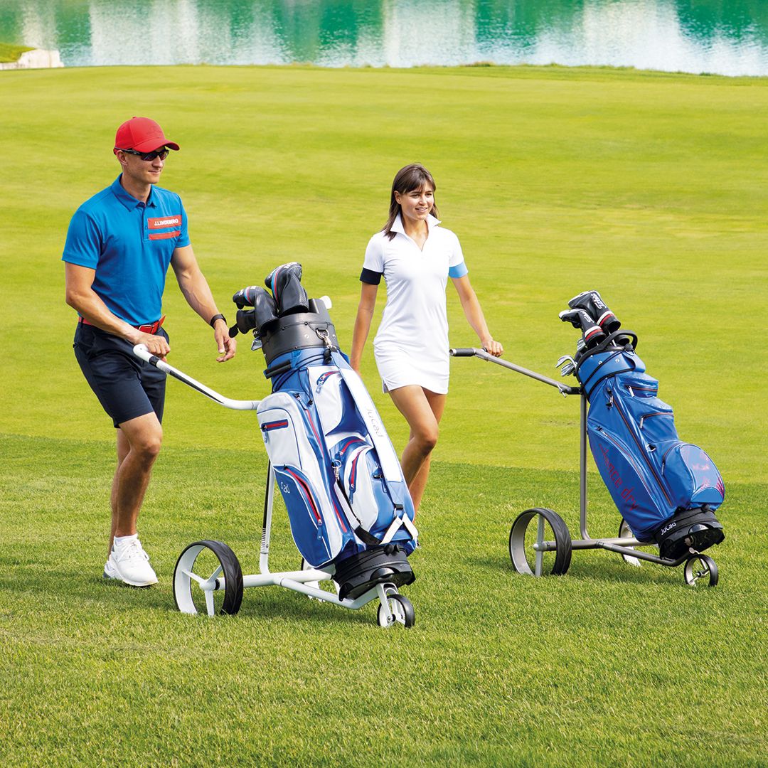 CaddyTrek R3X follow me functie elektrische golftrolley