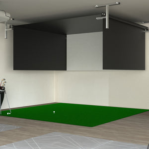 Oprolbaar SportScreen Vanish Indoor Golf Slagkooi