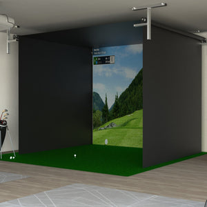 Oprolbaar SportScreen Vanish Indoor Golf Slagkooi