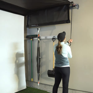 Oprolbaar SportScreen Vanish Indoor Golf Slagkooi