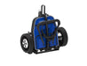 Caddytrek R3X elektrische follow me golftrolley blauw ingeklapt