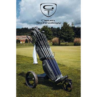 Elektrische Golftrolley Golf Geum Lifestyle foto  schuin vooraanzicht blayw