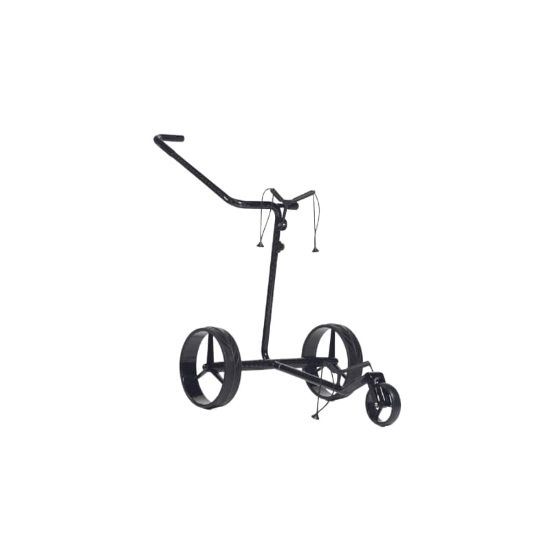 JuCad Carbon Drive 2.0 Elektrische Golftrolley schuin vooraanzicht