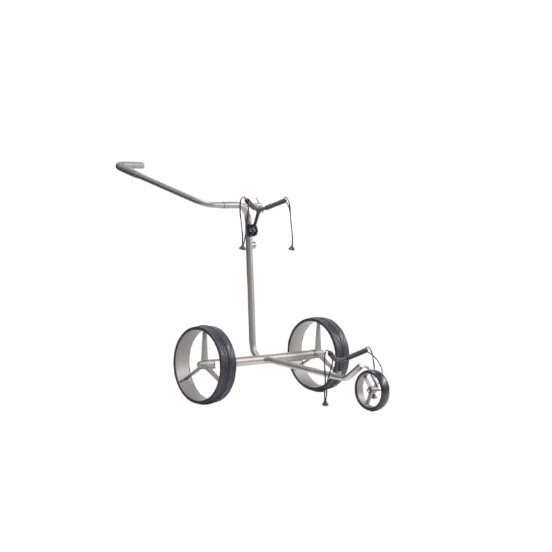 Jucad Drive SL Titan Classic 2.0 Elektrische Golftrolley schuin vooraanzicht