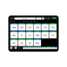 Flightscope Mevo+ Launch Monitor 2024 gegevens weergeven op iPad