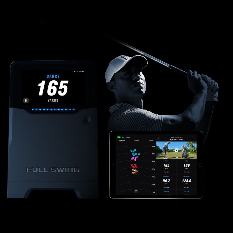 FullSwing KIT Launch Monitor Tiger Woods gebruik met iPad