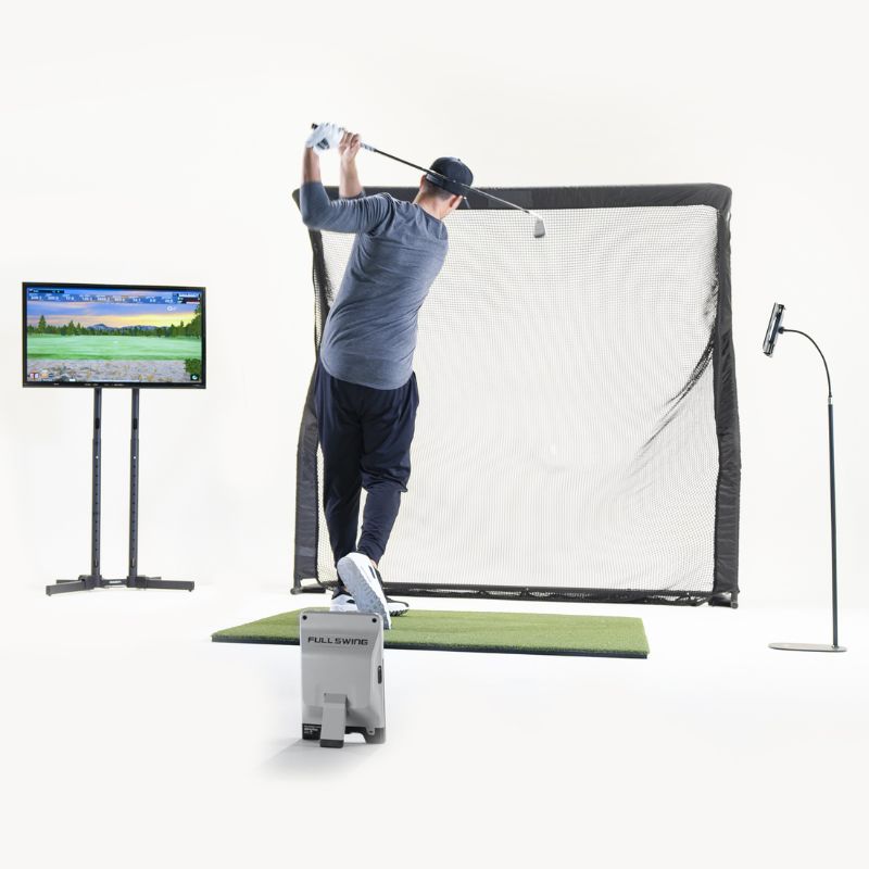 FullSwing KIT Launch Monitor indoor golf simulator gebruik