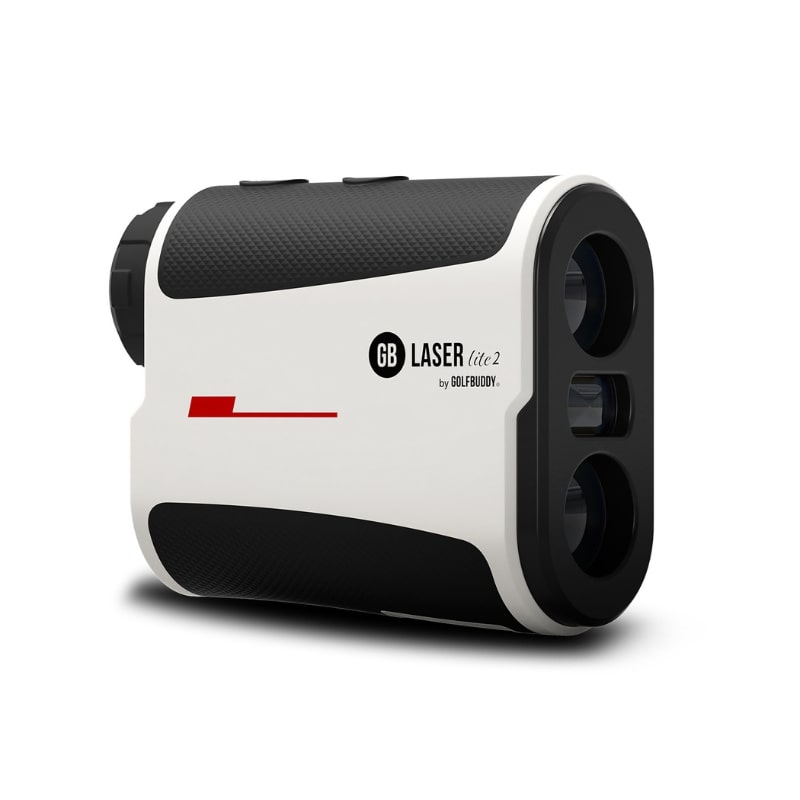 GOLFBUDDY Laser Lite 2 Rangefinder schuin zijaanzicht witte achtergrond