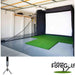 Golf Simulator met Rapsodo MLM2Pro putting green en zijnetten