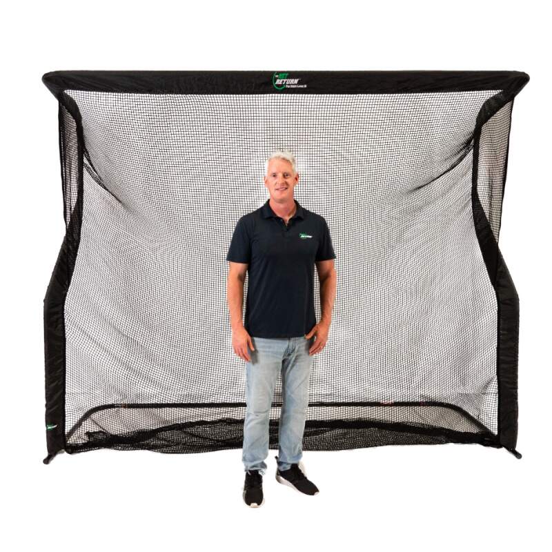 Golfnet Square Golf Net Return Pro Large - 3 Maten | Outdoor Driving Net Achtertuin ...