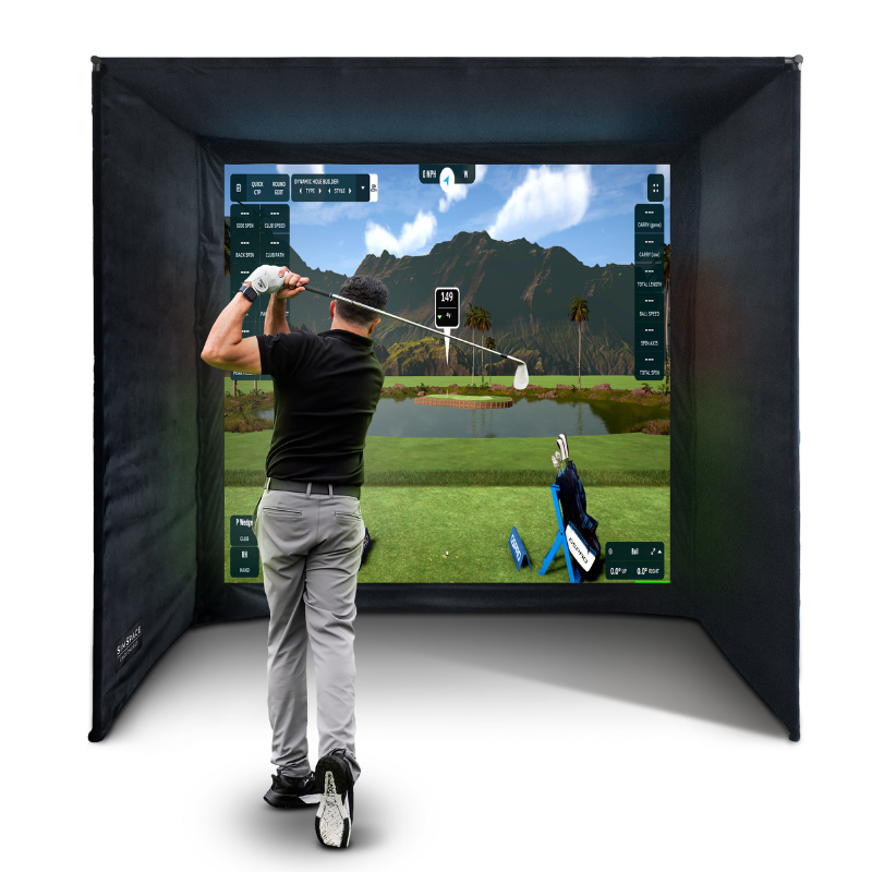Indoor Golf Slagkooi Simspace vooraanzicht