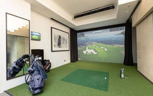 Golfsimulator indoor 