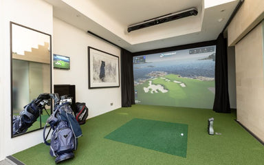 Golfsimulator indoor 