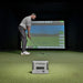 Indoor Golf Simulator Flightscope Mevo+ indoor gebruik voorbeeld vanuit Flightscope