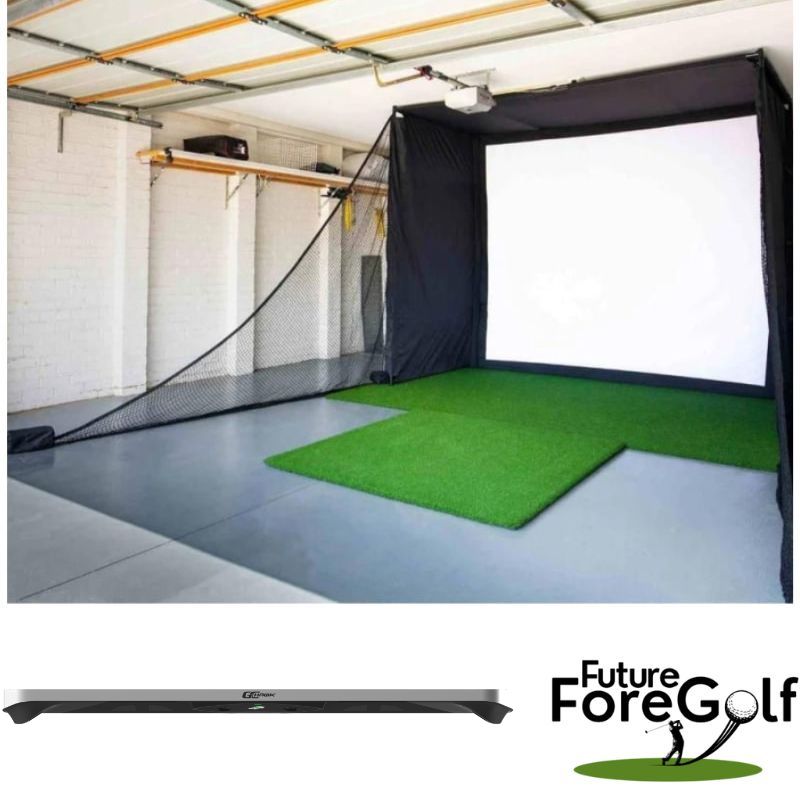 Golfsimulator für zu Hause mit GC Hawk von ForesightSports