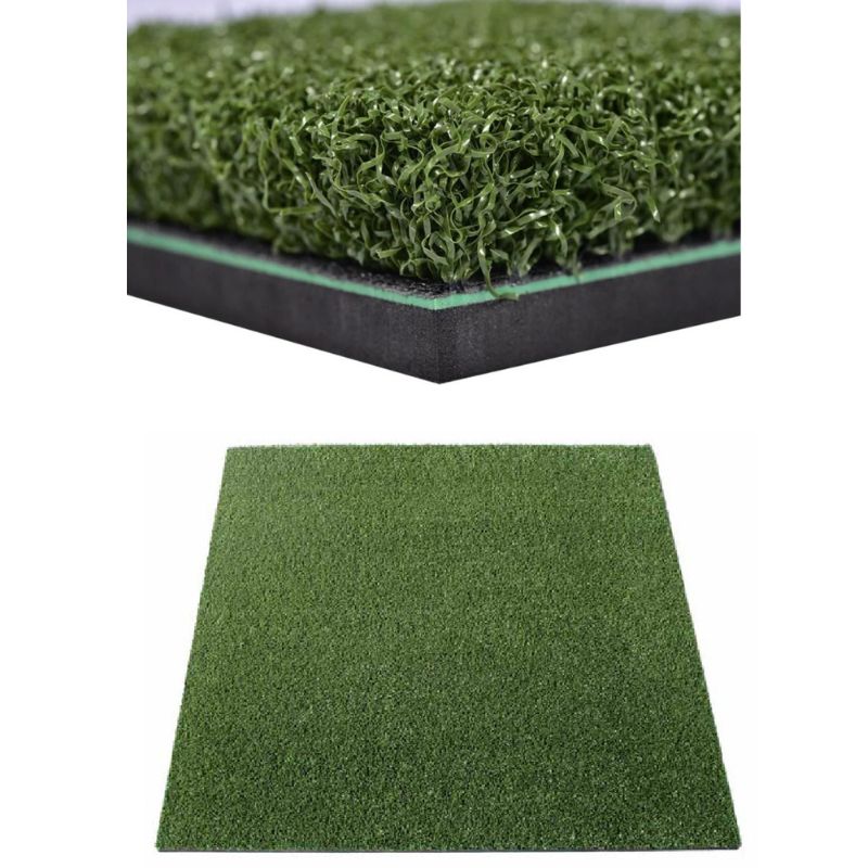 Grasmat voor een golfsimulator indoor