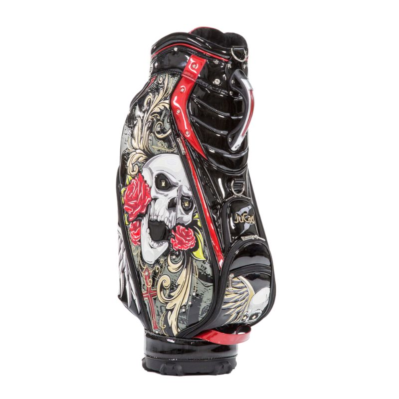 JuCad Luxury Golftas Black voorpagina 