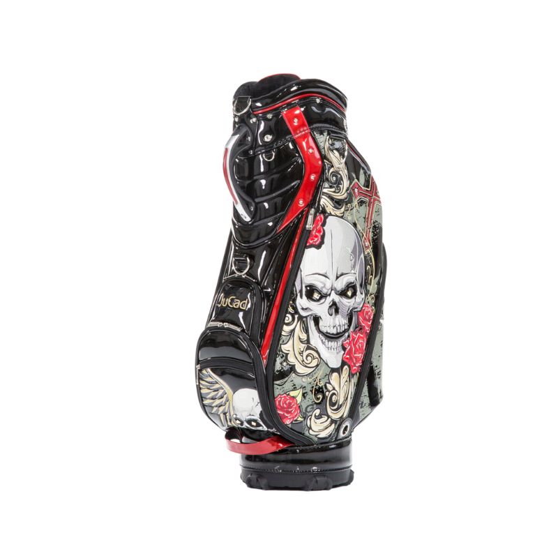 JuCad Luxury Golftas Black zijkant