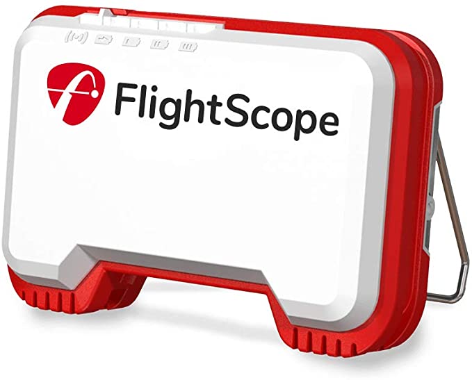 Flightscope Mevo Launchmonitor schuin vooraanzicht