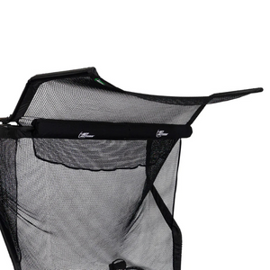 The Net Return Golfnet ''No Fly Zone'' voor de Home, Pro en Pro Large V2 Series schuin vooraanzicht ingezoomd met witte achtergrond