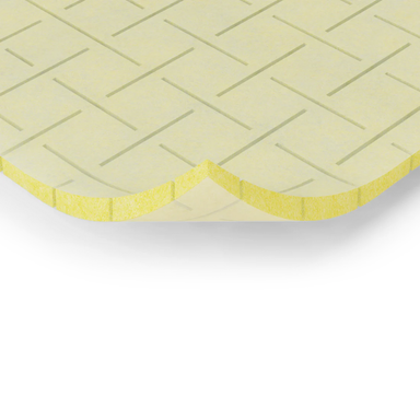 Onderlaag golfsimulator gras alleen de onderlaag met witte achtergrond