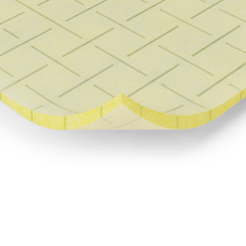 Onderlaag golfsimulator gras alleen de onderlaag met witte achtergrond