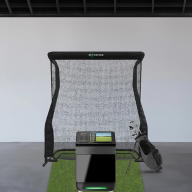 Golfnet Net Return Pro Large 8 in combinatie met de Garmin Approach R50 vooraanzichten