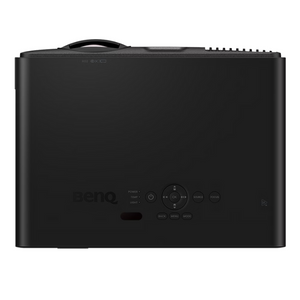 BenQ Projector voor golfsimulator thuis onderaanzicht van de beamer met witte achtergrond