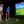 SkyTrak Launch Monitor Indoor gebruik door opa en kleindochter (of andere golfer)