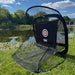 TGN Golfnet voor in de tuin gekocht door klant naast het water, van de achterkant