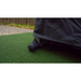 Die Net Return Outdoor-Abdeckung im Garten mit Zoom auf die Unterseite
