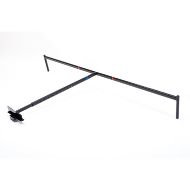 TheNetReturn Projector Mount Kit Simulator Series 8 schuin vooraanzicht, speciaal gemaakt voor Indoor Golfsimulaties van TheNetReturn
