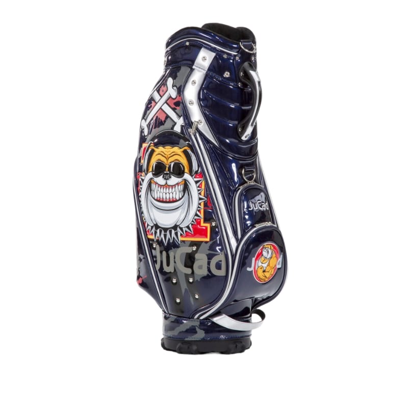 Golftas Luxury JuCad Blauw vooraanzicht 