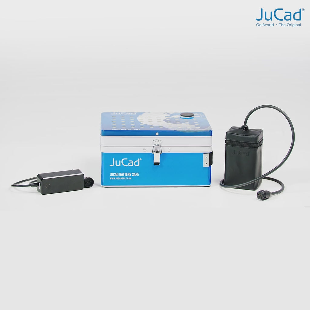 JuCad Batterij safe voor batterij van Elektrische Golftrolleys video